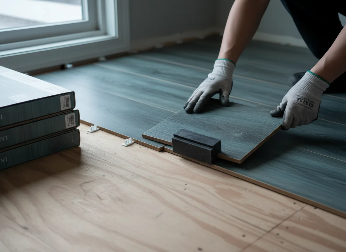 Luxury Vinyl Plank Installation company in Leonidas, MI